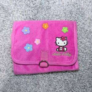 Hello Kitty Organizer Pink Plush Hanging Locker Gym Vintage Sanrio 2000